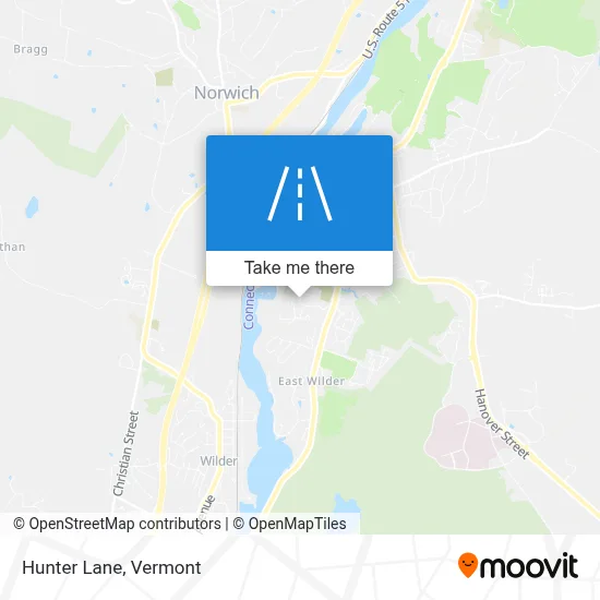 Hunter Lane map