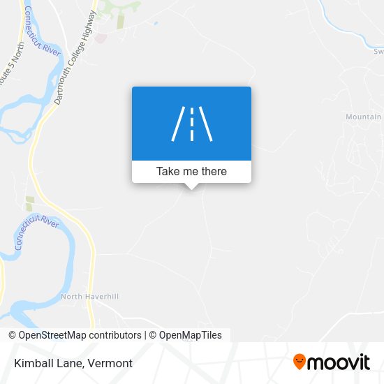 Kimball Lane map