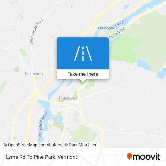 Mapa de Lyme Rd To Pine Park