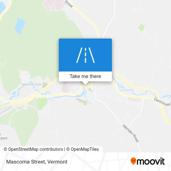 Mascoma Street map