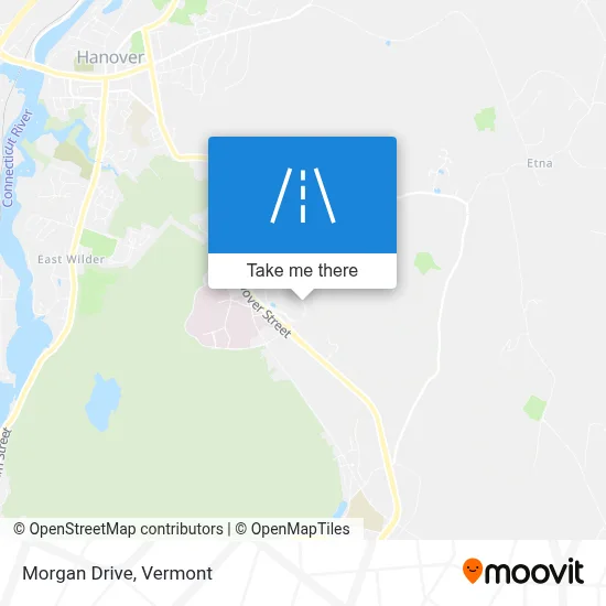 Morgan Drive map