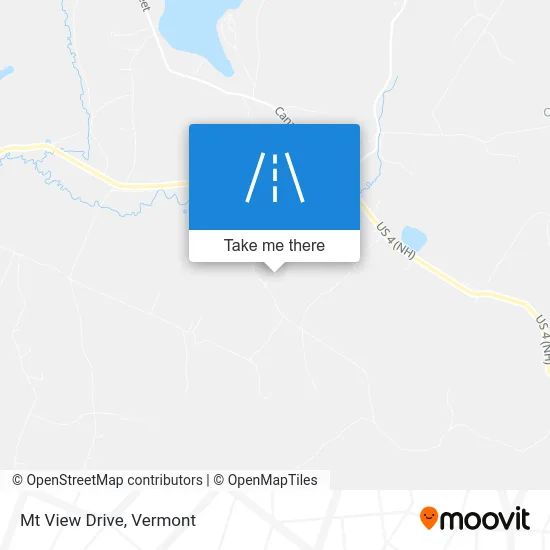 Mt View Drive map
