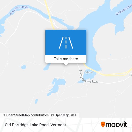 Old Partridge Lake Road map