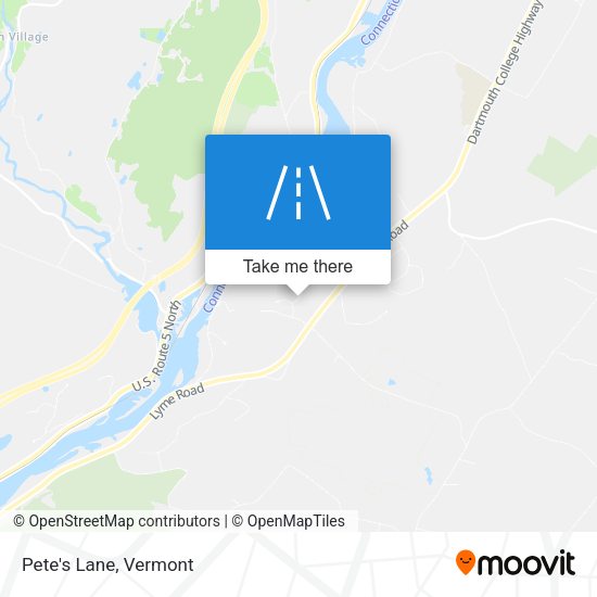Mapa de Pete's Lane