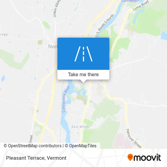 Pleasant Terrace map