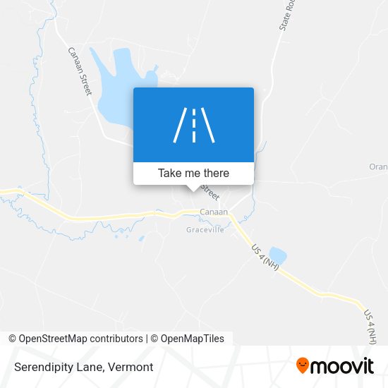 Mapa de Serendipity Lane