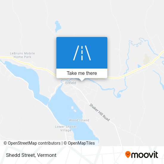 Mapa de Shedd Street