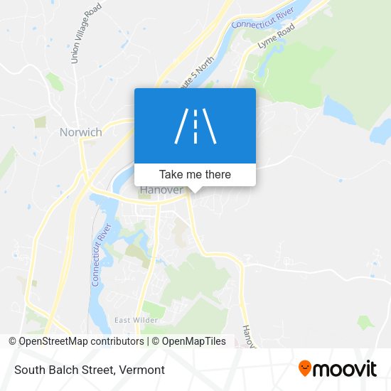 Mapa de South Balch Street