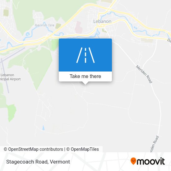 Mapa de Stagecoach Road