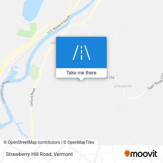 Strawberry Hill Road map