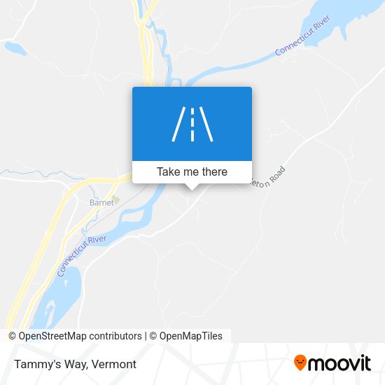 Tammy's Way map