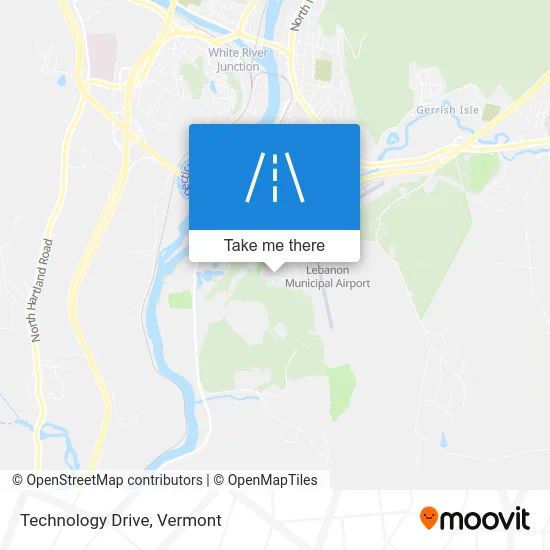 Technology Drive map