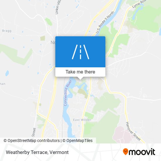 Weatherby Terrace map