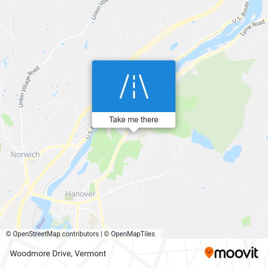 Mapa de Woodmore Drive