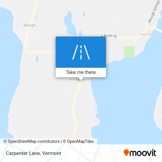 Mapa de Carpenter Lane