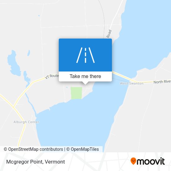 Mapa de Mcgregor Point