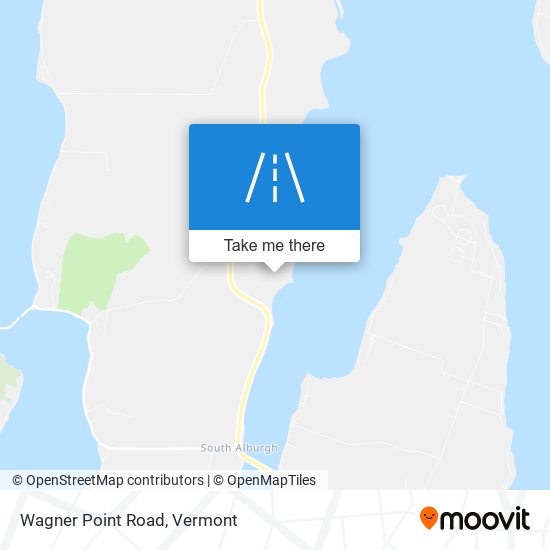 Wagner Point Road map