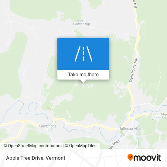 Apple Tree Drive map