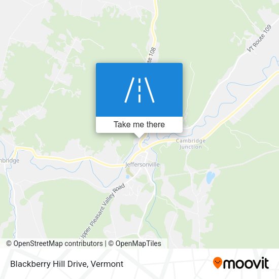 Blackberry Hill Drive map