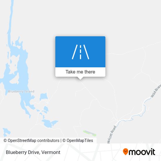 Mapa de Blueberry Drive