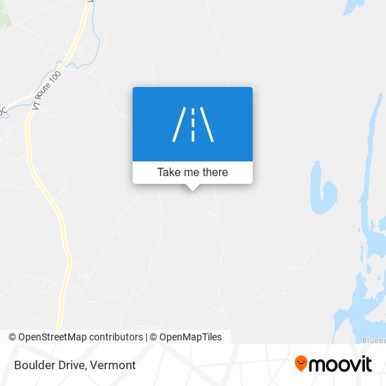 Boulder Drive map