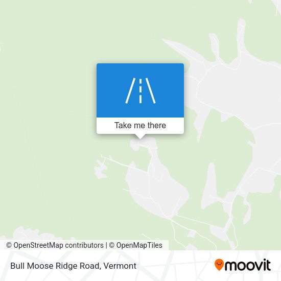 Mapa de Bull Moose Ridge Road