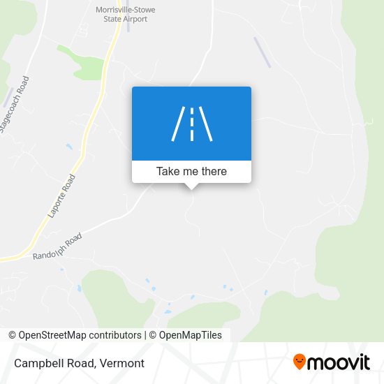 Campbell Road map