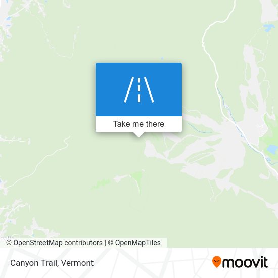 Mapa de Canyon Trail