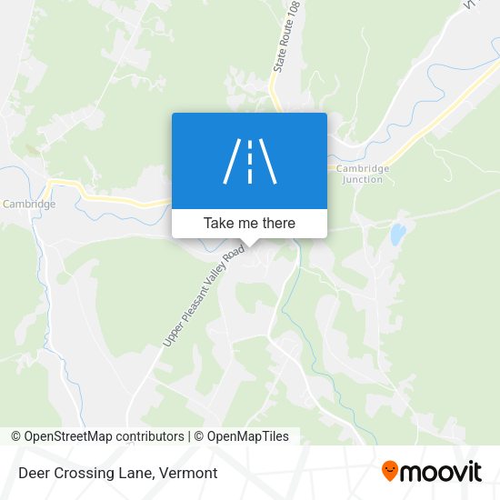 Mapa de Deer Crossing Lane