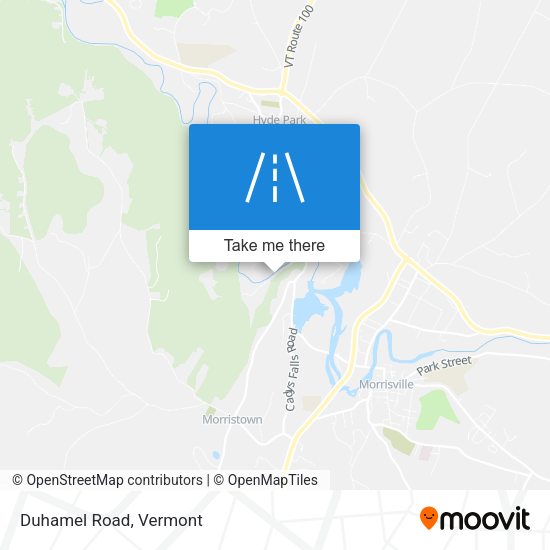 Mapa de Duhamel Road