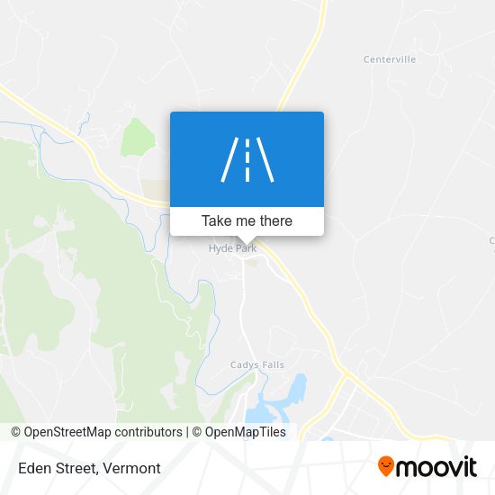 Mapa de Eden Street
