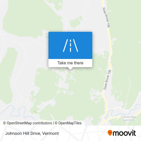 Mapa de Johnson Hill Drive