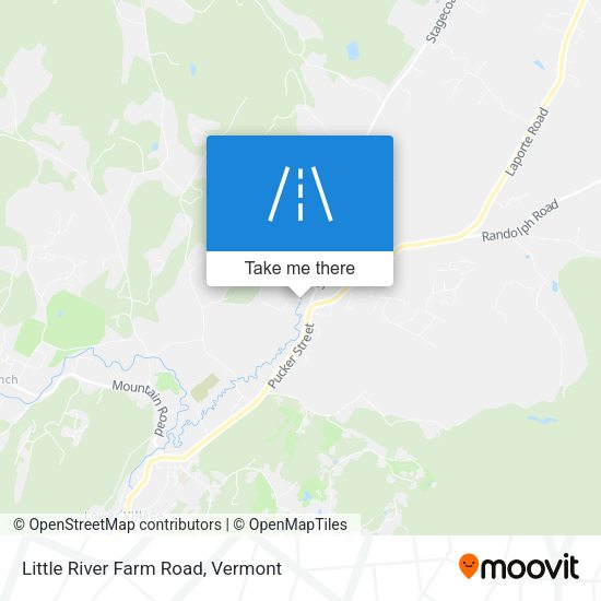 Little River Farm Road map