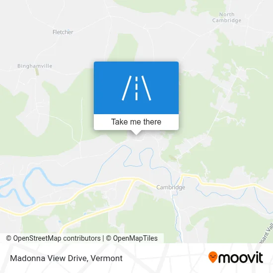 Madonna View Drive map
