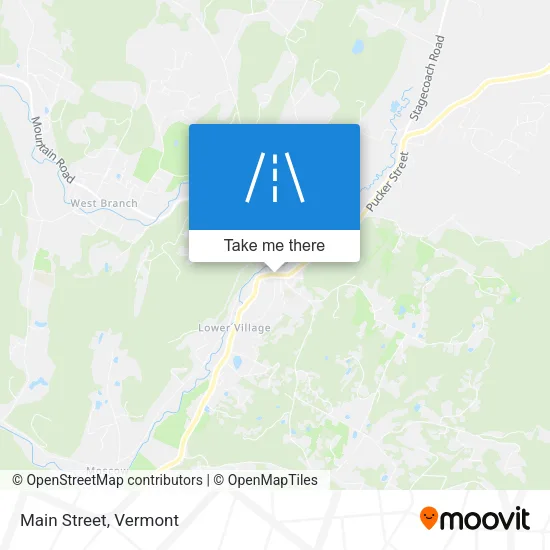 Main Street map