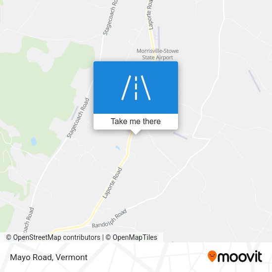 Mapa de Mayo Road