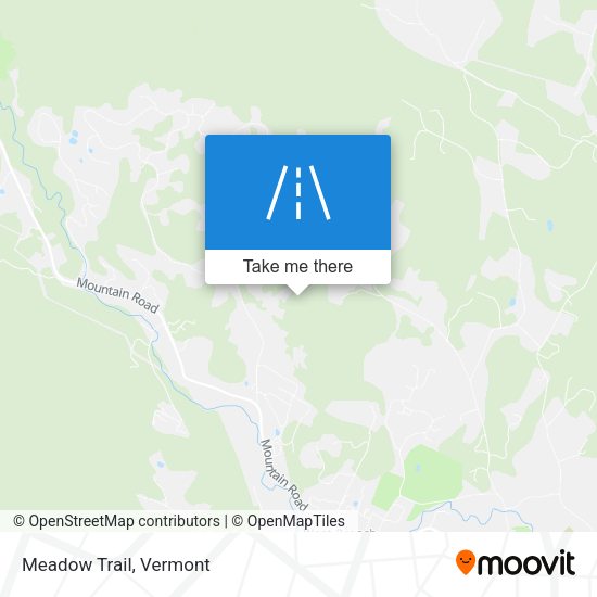 Meadow Trail map