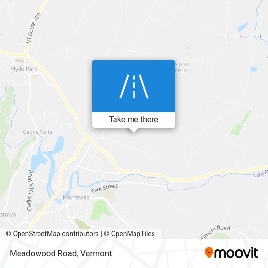 Mapa de Meadowood Road