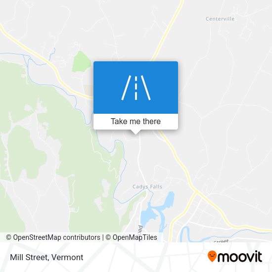 Mapa de Mill Street