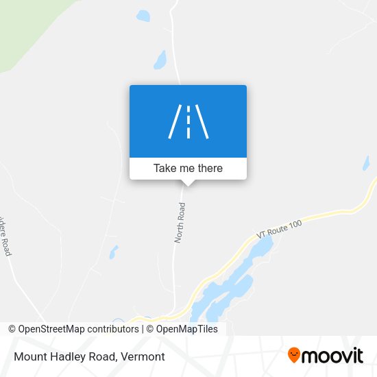 Mount Hadley Road map