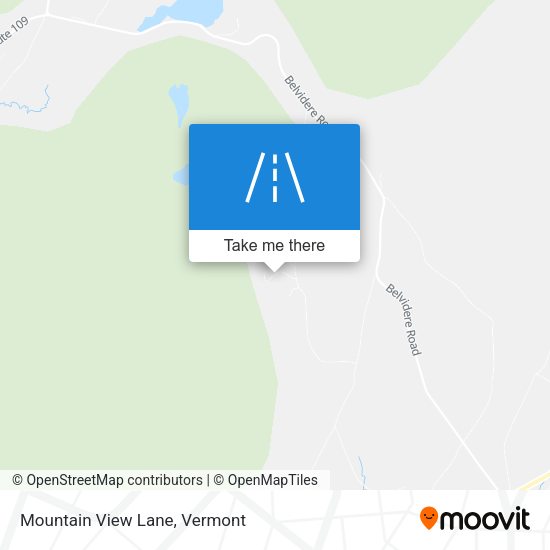 Mapa de Mountain View Lane
