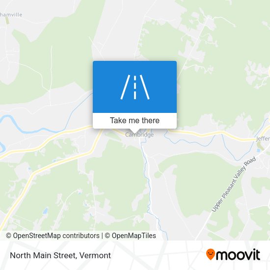 Mapa de North Main Street