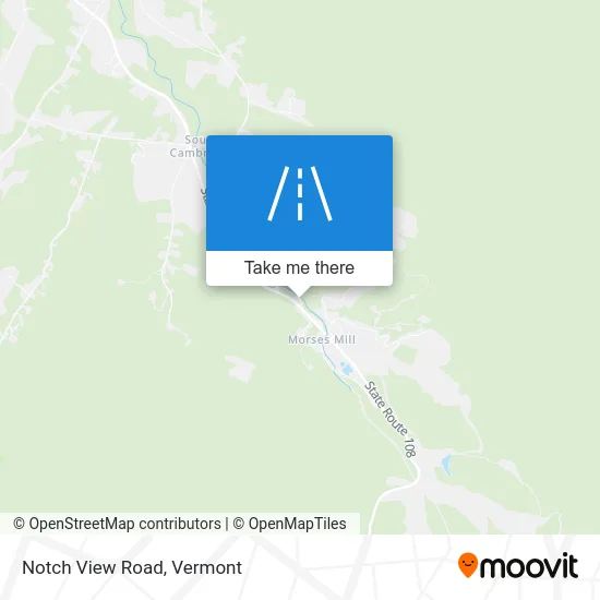 Notch View Road map