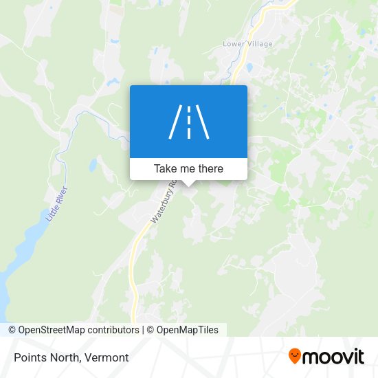 Mapa de Points North