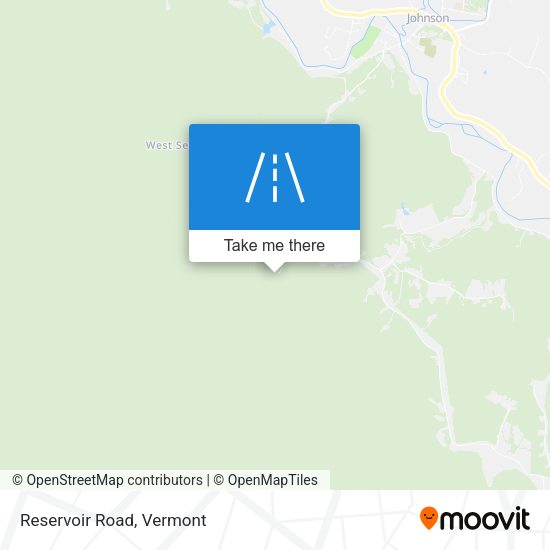 Mapa de Reservoir Road