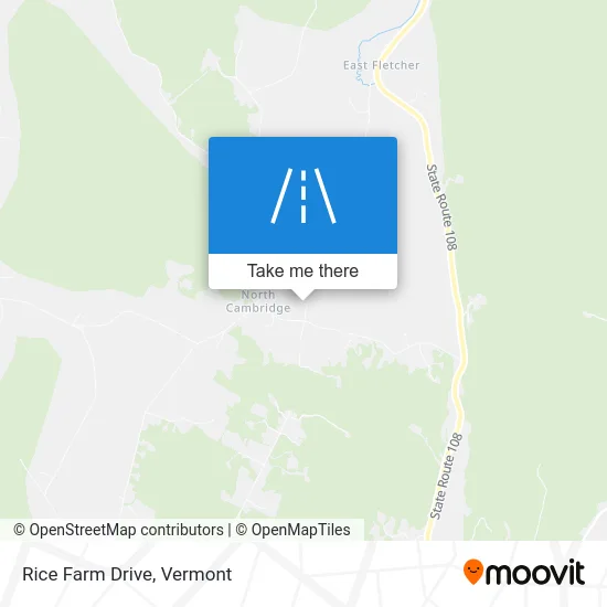 Rice Farm Drive map