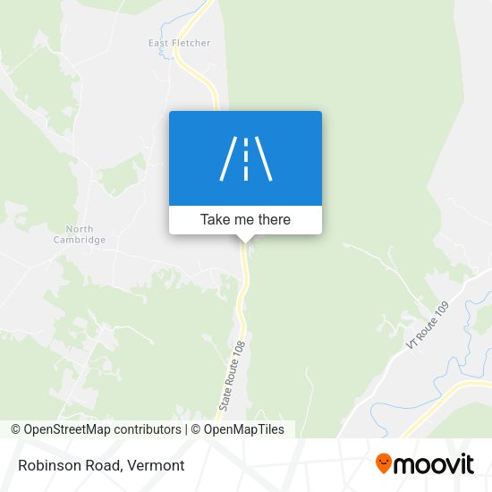 Mapa de Robinson Road