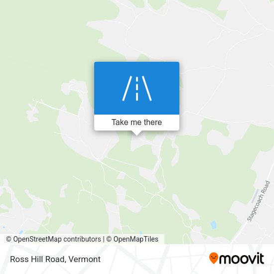 Ross Hill Road map