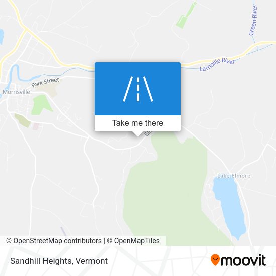 Mapa de Sandhill Heights