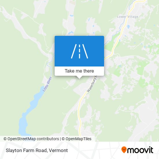 Slayton Farm Road map